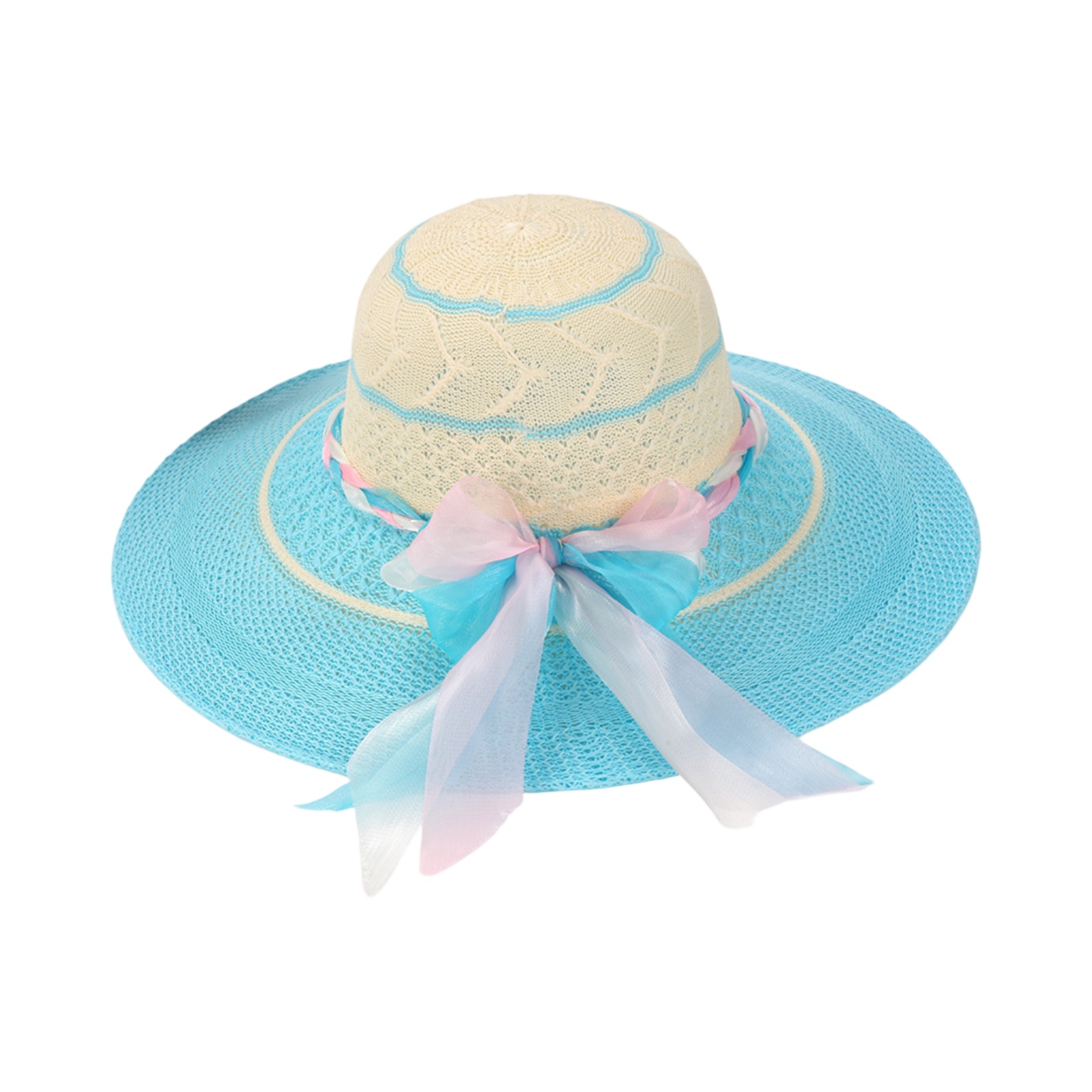 Women Bow Sun Hat Cloche Hat S - Hat Floppy Wide ulasan dan harga
