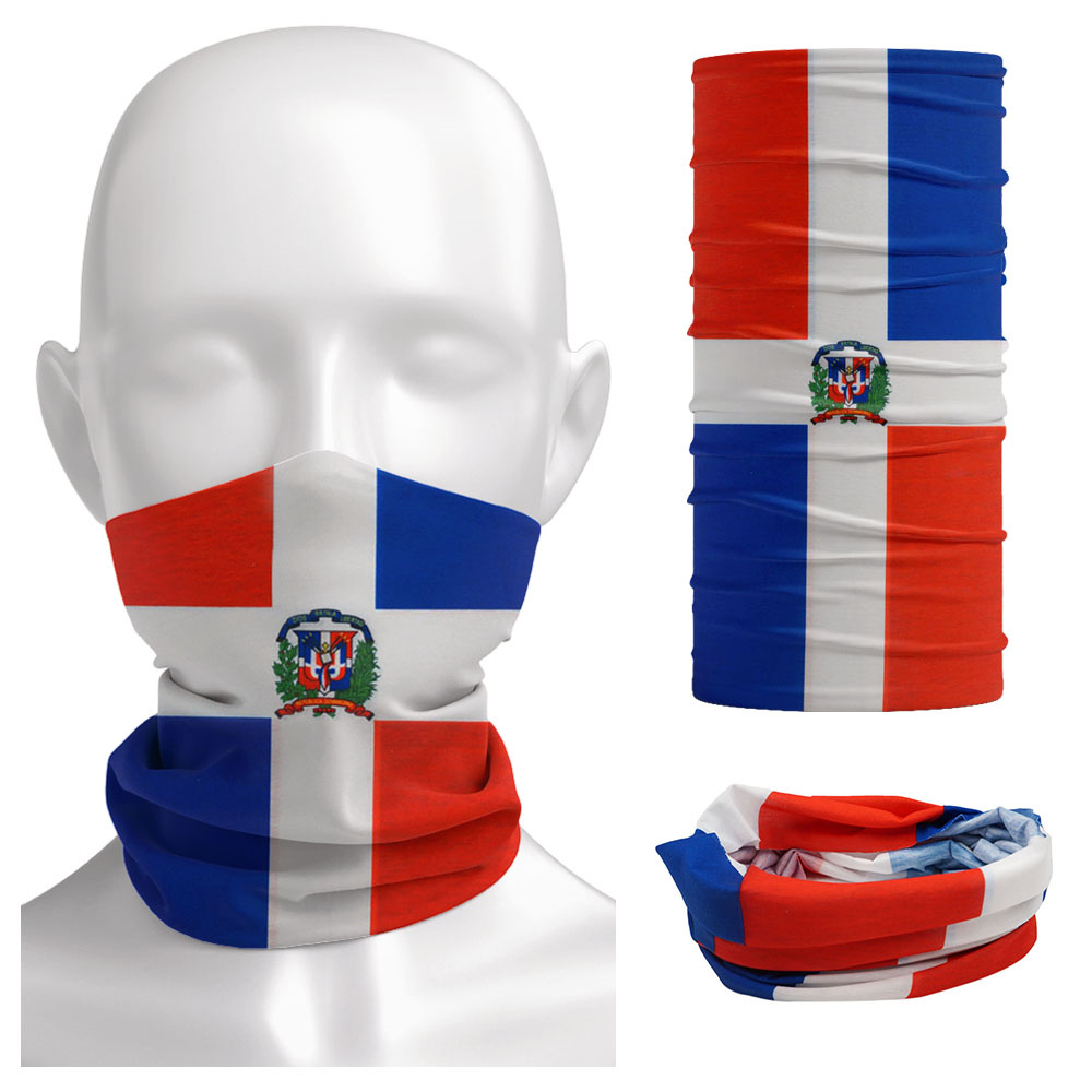 Dominica National Flag Bandana - Headband Summer Knit ulasan dan harga