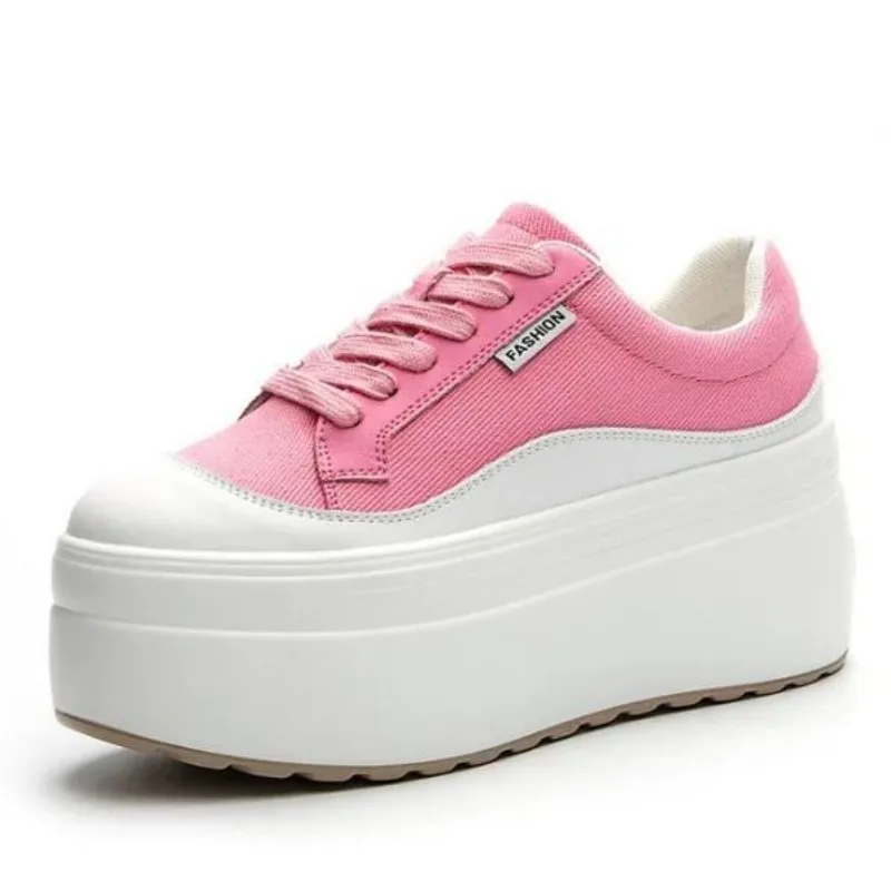 8cm New Canvas Genuine Leather - Wedge Espadrille Women ulasan dan harga