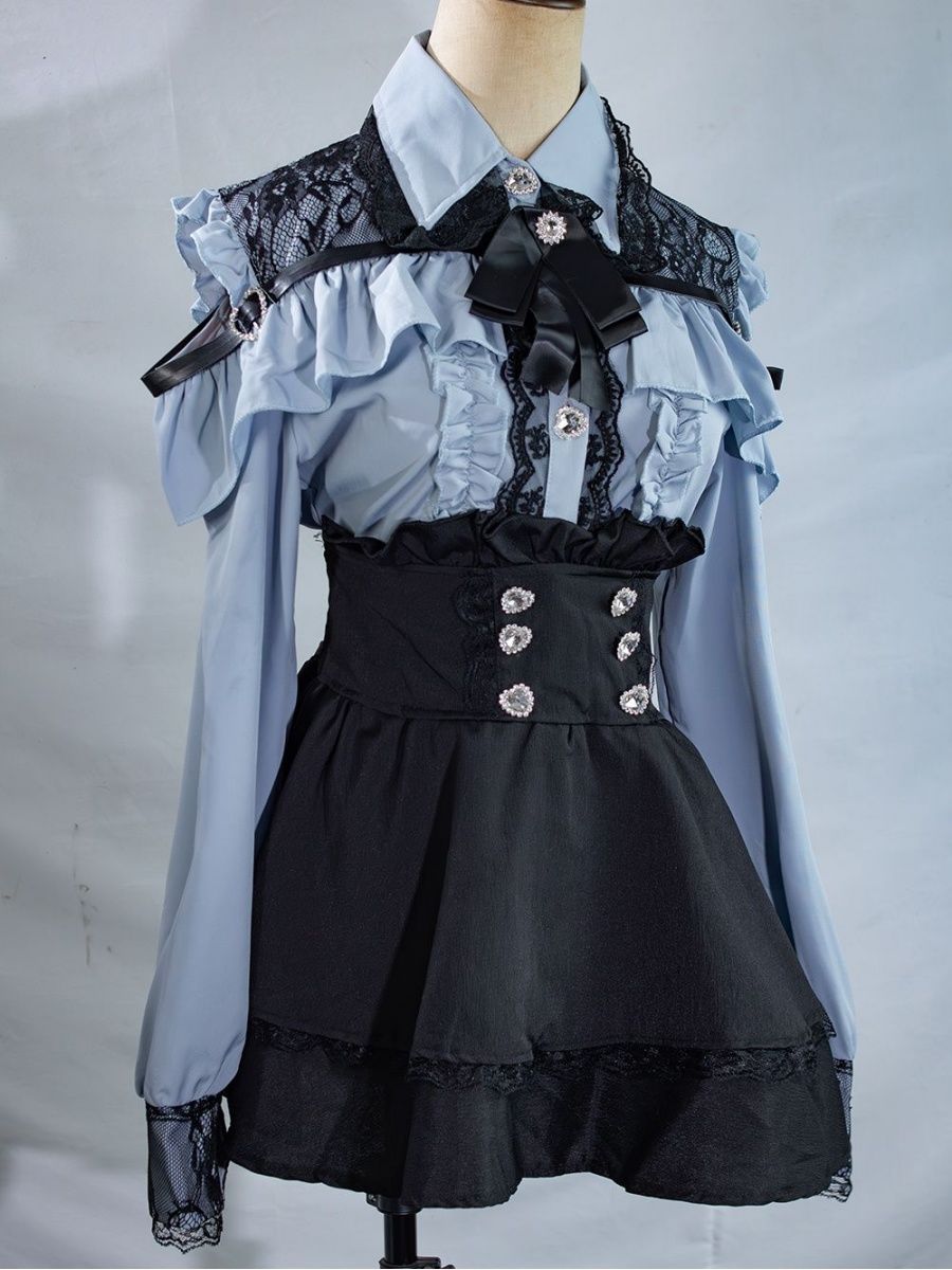 Subculture JK Uniform 2 Piece  - Blouse Off Shoulder ulasan dan harga
