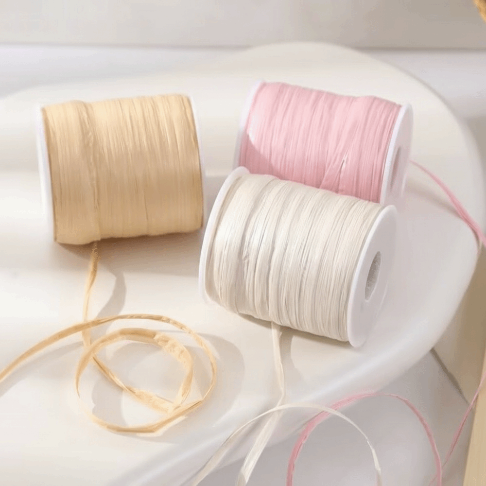 Premium Quality 120M Per Roll  - Crochet Bag Raffia ulasan dan harga