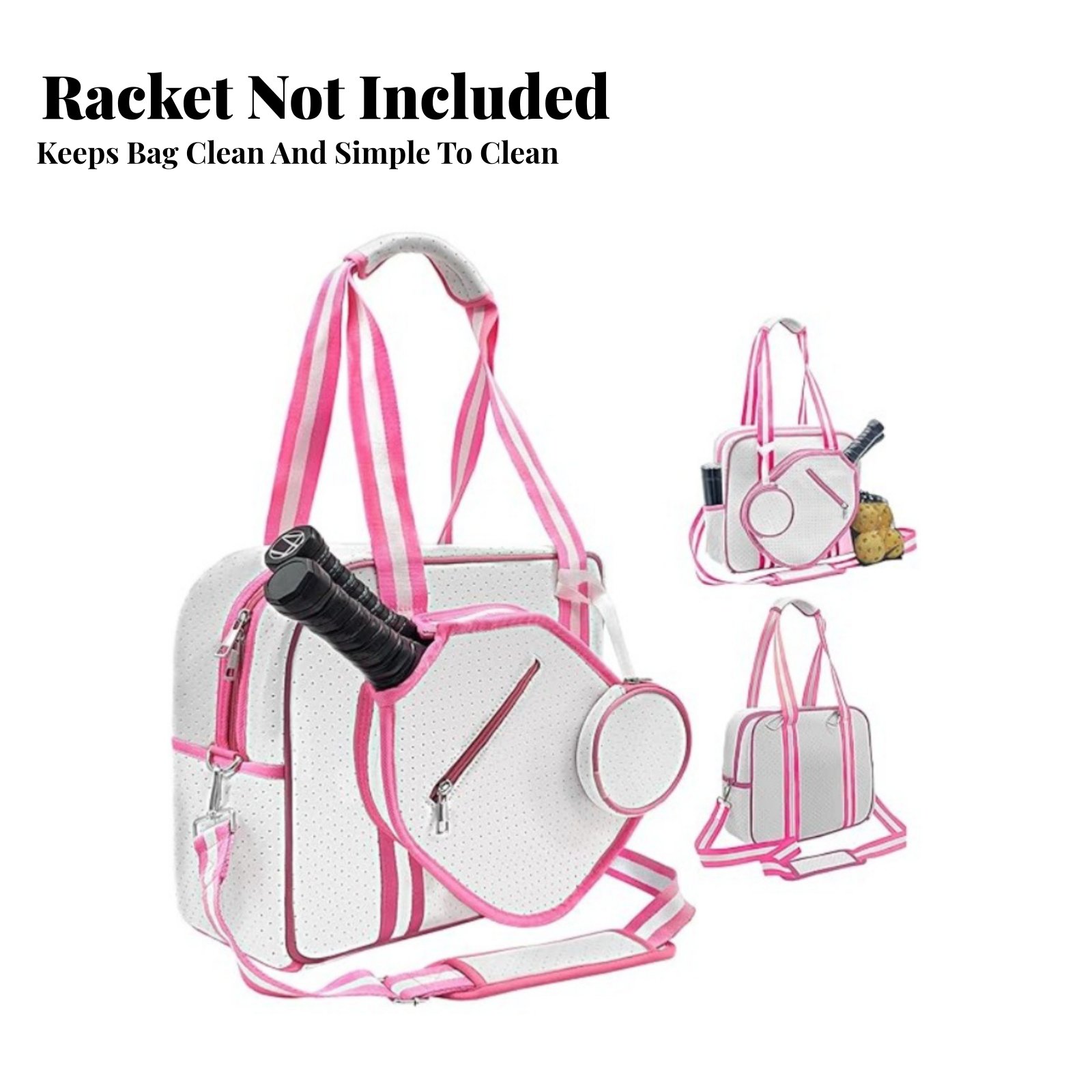 Pickleball Paddle Holder Bag B - Tote Bag Beach ulasan dan harga