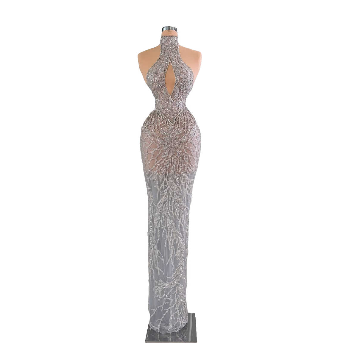 Sleek Evening Dresses Halter N - Maxi Dress Halter ulasan dan harga